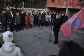 В Ставрополе открыли мемориальную доску в честь погибшего пограничника
