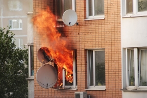 В квартире в Ставрополе от газовой печки загорелся шкаф
