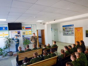В ставропольской кадетке провели урок воинского этикета