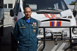 Александр Дагаев из Ставрополя стал лучшим спасателем СКФО