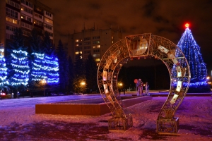 Ставрополь зажегся к Новому году километрами иллюминации