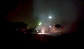 В Шпаковском районе полицейские спасли парня из горящего автомобиля