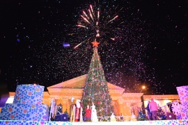 Ставрополь креативно встретил новогодние праздники
