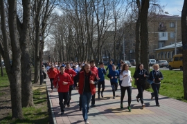 Флешмоб, коллективные зарядки, марафон: Ставрополь отметил День здоровья