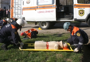 В Ставрополе на Комсомольском пруду обучали спасателей-новичков
