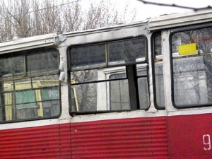 Трамвайный «заяц» в Пятигорске  устроил дебош с битьем стекол