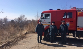На Ставрополье выставили пожарные посты