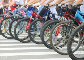 Велосипедисты в Ставрополе признались городу в любви