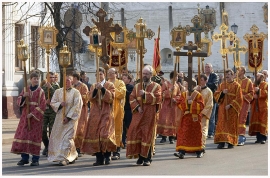 В Ставрополе ограничат движение транспорта в связи с Пасхальными богослужениями и Крестным ходом