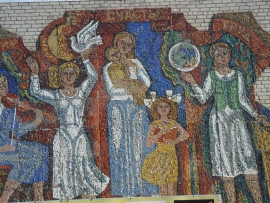 Уникальное мозаичное панно живет в Ставрополе