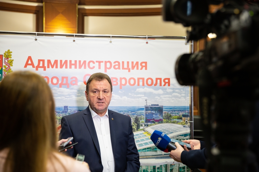 Глава Ставрополя возглавил рейтинг глав столиц регионов СКФО