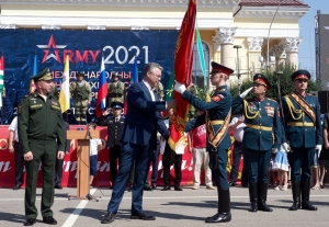 Ставропольский край принял на хранение знамя 320-й стрелковой дивизии