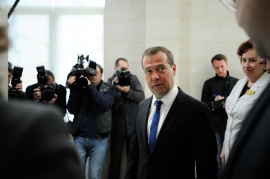 Дмитрия Медведева &quot;окунули&quot; в проблемы Нижних ванн в Ессентуках