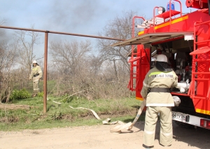 Пожарные ПАСС СК не дали уничтожить огню улики убийства
