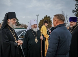 Верующим представили нового управляющий Георгиевской епархией