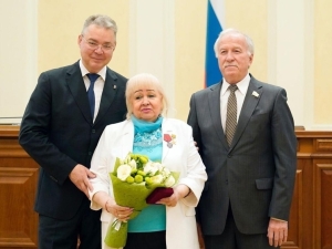 Общественнице Татьяне Чумаковой вручили медаль «За поддержку СВО»