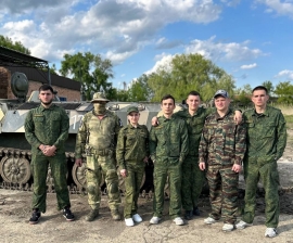 Студенты и преподаватели Ставропольского филиала РАНХиГС побывали на военно-патриотических сборах