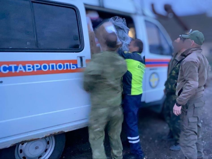 Ставрополь отправил бойцам 5 тонн гуманитарной помощи в зону СВО